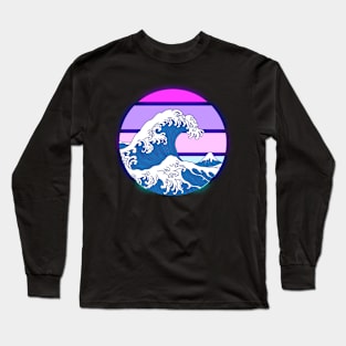 The Great Retro Wave Long Sleeve T-Shirt